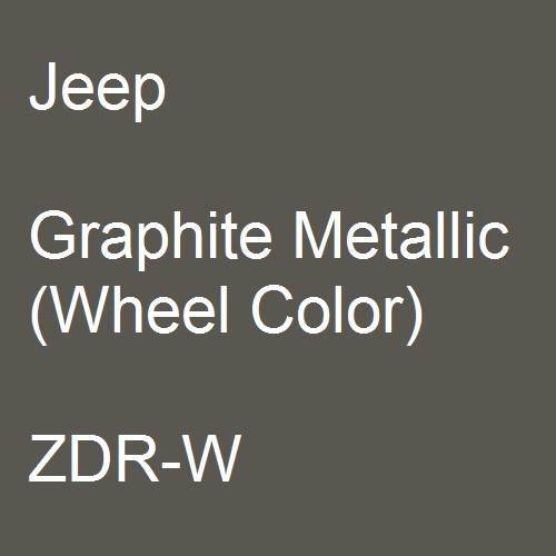 Jeep, Graphite Metallic (Wheel Color), ZDR-W.